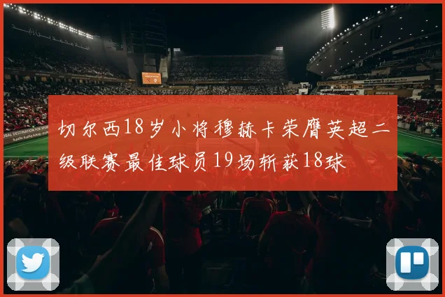 切尔西18岁小将穆赫卡荣膺英超二级联赛最佳球员19场斩获18球